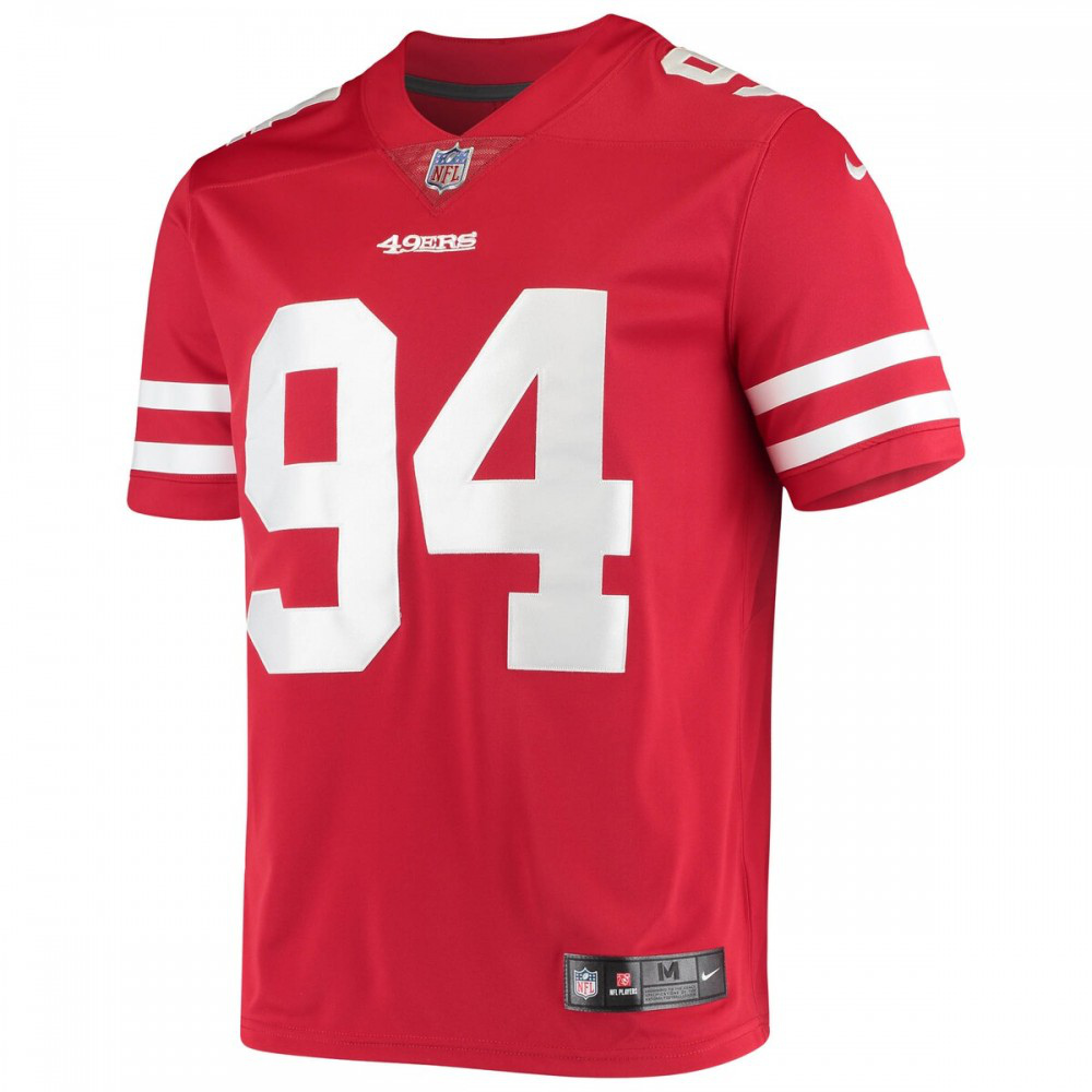 Solomon Thomas San Francisco 49ers Nike Vapor Limited Player Jersey - Scarlet-GridironStore